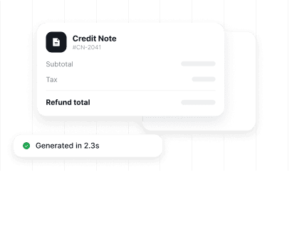 Create Accurate Credit Notes Faster